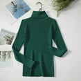 thumbnail image 5 of Byworldtasic Turtleneck Sweaters for Women Fall Fitted Long Sleeve Pullover Sweater Ribbed Knit Basic Tops, 5 of 5