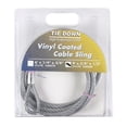 thumbnail image 2 of Tie Down Engineering Clear Vinyl Galvanized Steel 3/8 in. D X 9 ft. L Cable Sling, 2 of 2