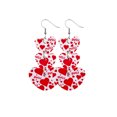 thumbnail image 2 of Pendientes Multicapa Labio Oreja Cuelga Aro en forma de corazón Pendiente colgante Favores de fiesta Regalo del día de San Valentín Banquete Ropa, zapatos y accesorios Miscelánea corazon 12 Qarigey AP010113-15, 2 of 6
