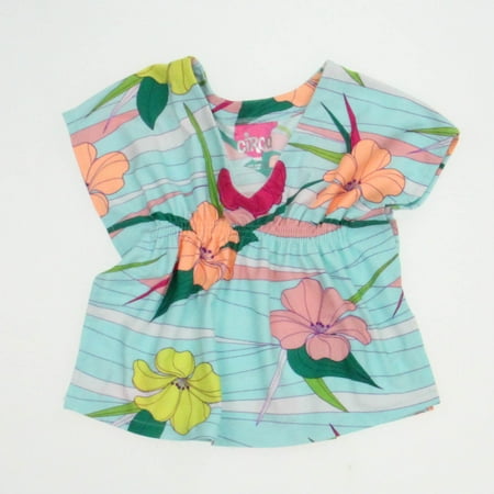 

Pre-owned Circo Girls Blue | Multi Floral Dress size: 9 Months
