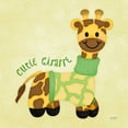 thumbnail image 2 of Noonday Design 12x12 Gold Ornate Wood Framed with Double Matting Museum Art Print Titled - Baby Safari I, 2 of 4