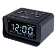 thumbnail image 1 of Radio-Réveil, avec Port Usb, Horloge Électrique (Noir) Prise Eu, 1 of 5