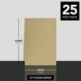 thumbnail image 6 of Brown Kraft Chipboard – Medium Weight 30 Point (0.03 inch) Cardboard | Thick and Sturdy, Great for Arts and Crafts, Packaging, Scrapbooking, Notepad Backing | 25 per Pack | 6" x 9", 6 of 6