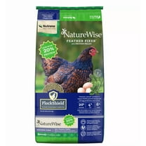 New!Nutrena NatureWise 20% Protein Feather Fixer Pellet Poultry Feed 40 lb