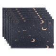 thumbnail image 2 of Starry Night Reversible Placemat Non Slip Coffee Mat 18x12 Inch for Dining, Kitchen, Coffee, 2 of 9