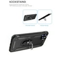 thumbnail image 3 of iPhone 11Pro MAX 6.5 inch Case, Dteck Magnetic Shockproof Adsorption Hard Armor Ring Holder For Car Mount with Kickstand/Military Grade Drop Case For Apple iPhone 11Pro Max 6.5", Black, 3 of 8
