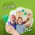 thumbnail image 4 of Windy City Novelties 12-Pack 7-Inch Mini Hand Clappers - Bulk Noisemakers for Parties, Celebrations, and Events - Green, 4 of 5