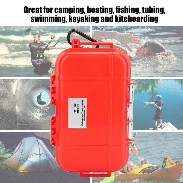 Waterproof Storage Box Emergency Survival Supplies Water Protection  Waterproof Box Container Sailing For Boats