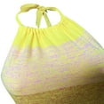 thumbnail image 4 of CNKOO Été Tricot Robe Couleur Unie Sans Manches Licou Dos Nu Slim Femmes Jupe, 4 of 8
