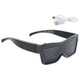 thumbnail image 2 of Smart Eyeglasses, DIY LED Glasses, Flexible APP Controll USB Powered For Club DJ Party, 2 of 8