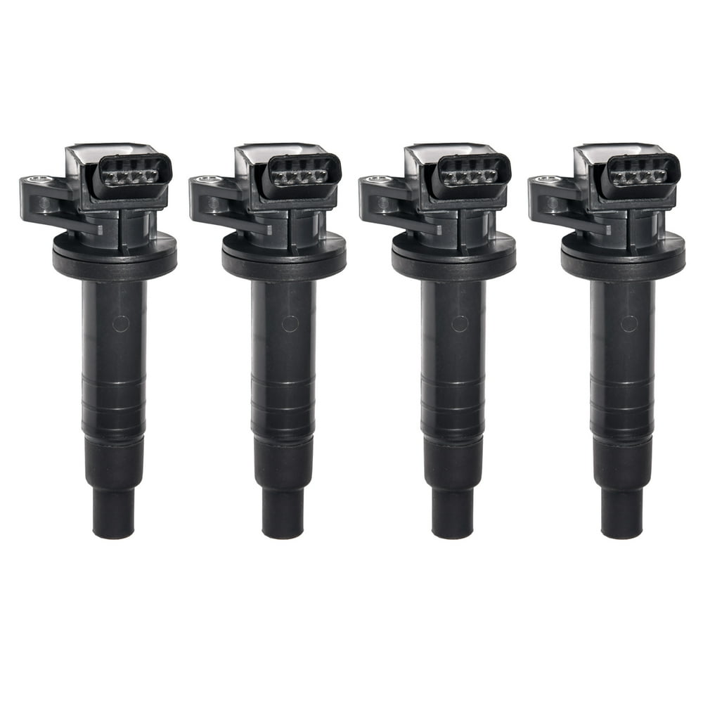 Set of 4 Ignition Coils for DOHC Engine 1ZZFE compatible with Toyota