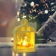 thumbnail image 4 of Adornos navideños, adornos navideños, regalos navideños, decoración navideña iluminada, luces LED transparentes a batería, linterna colgante para árbol de Navidad, accesorios novedosos, luz para fiest, 4 of 6