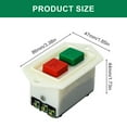 thumbnail image 5 of Sinyiin Waterproof Push Button Switches 380V 5A 3 Phase for Industrial Machinery Control, 5 of 9