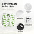 thumbnail image 4 of Balery Kitchen Utensiles Cooking Pots Pantalones cortos deportivos para mujer con forro y dos bolsillos, elásticos, para entrenamiento, gimnasio, yoga-Small, 4 of 7