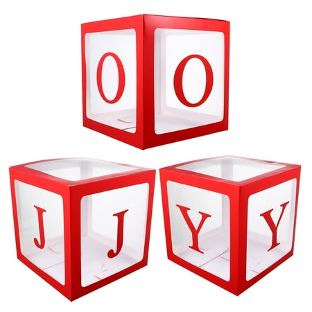 

Balloon Box 1 Set Christmas Box Balloon Box Party Case Surprise Box Transparent Box