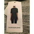 thumbnail image 2 of Calvin Klein Jeans Women's V-neck Blouse Shirt LIGHT GREY MARL, L New with box/tags, 2 of 3