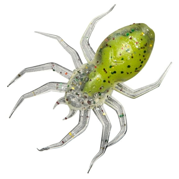 ROZYARD 10Pcs Soft Fishing Lure Artificial Spiders Fishing Lures for Outdoor Fishing