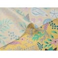 thumbnail image 5 of oneOone Velvet Yellow Fabric Leaves & Flowers Floral Sewing Fabric By The Yard Printed Diy Clothing Sewing Supplies 58 Inch Wide, 5 of 5