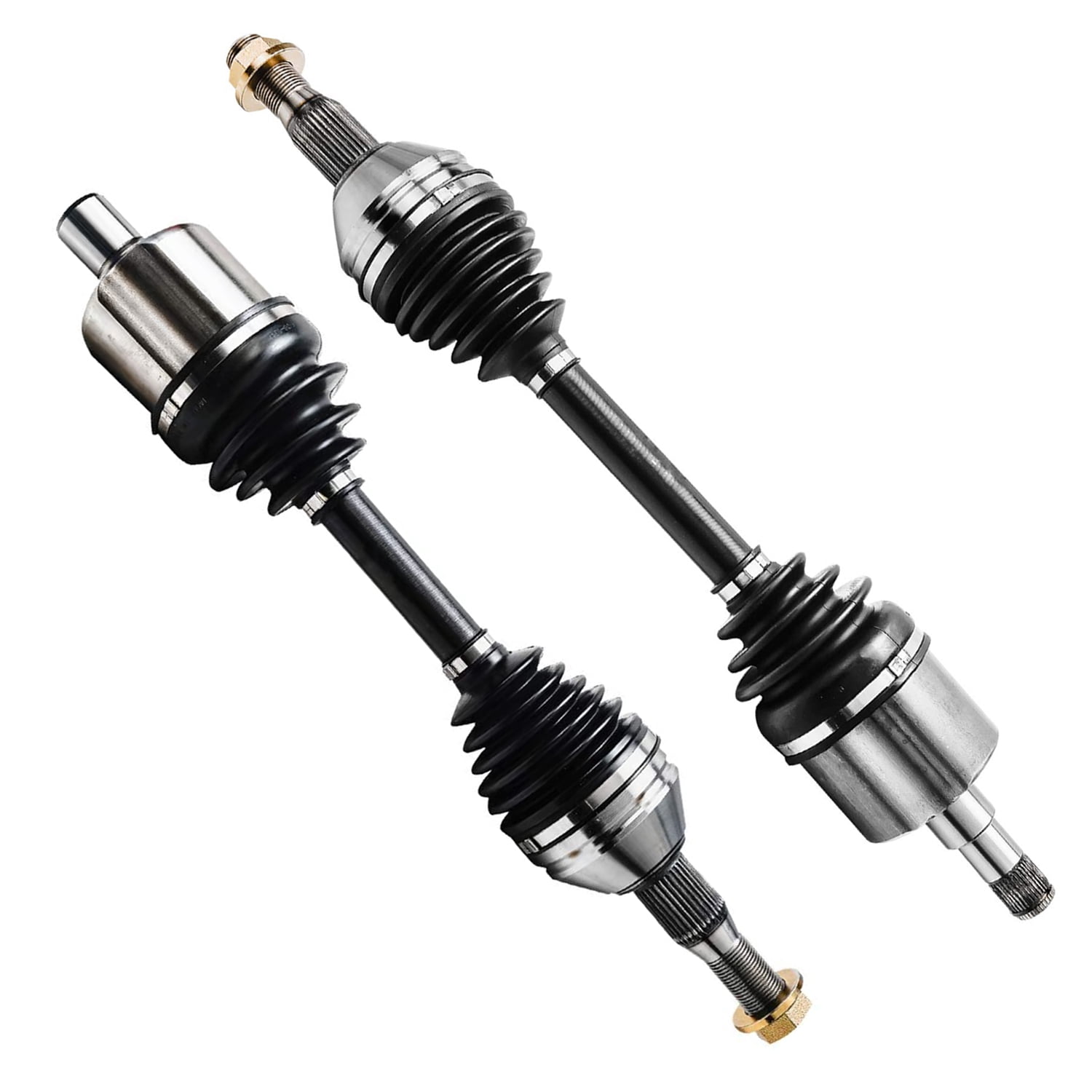 Detroit Axle - Front 2 CV Axle Shafts Assembly for Chevrolet Impala Monte Carlo Pontiac Grand Prix Buick Regal LaCrosse Allure Century Olds Silhouette Intrigue