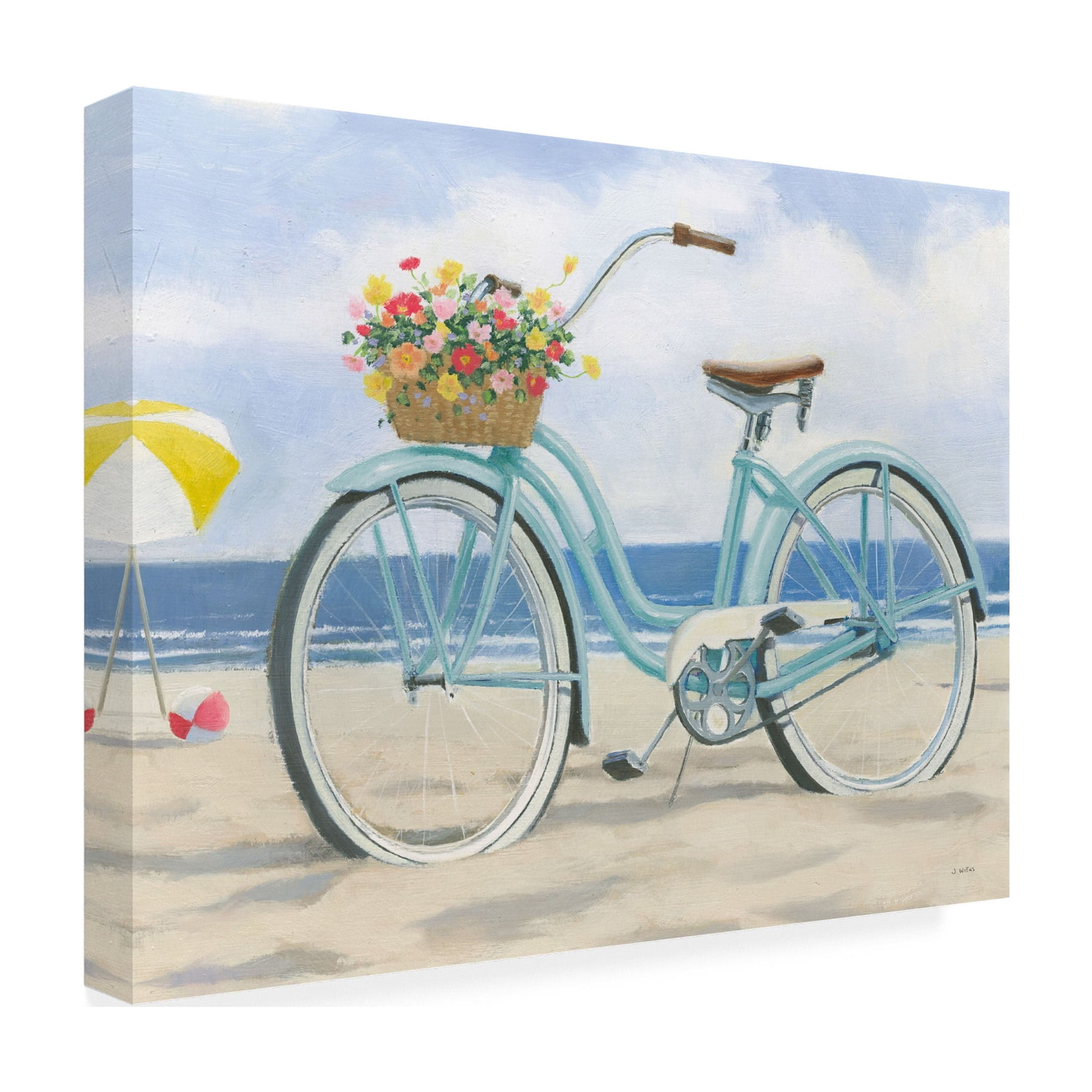 James Wiens 'Beach Time III' Canvas Art
