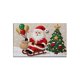 thumbnail image 1 of Alfombra de la Puerta de Navidad 9 × 6 × 1cm Multicolor Flock Baño Alfombra de Piso para la Entrada Del Baño, 1 of 6