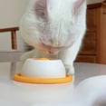 thumbnail image 5 of Pet Lick Mat Slow Feeder Yogurt Licking Plate for Dogs and Cats Lick Toys Interactive Snack Bowl Promotes Dental Health Pet, 5 of 8