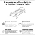 thumbnail image 3 of Organizador y Escurridor para platos, 3 of 5