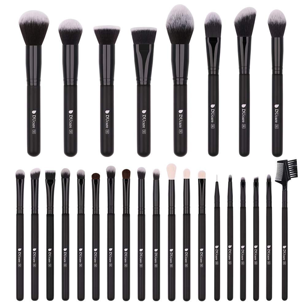 Ducare Makeup Brushes 27pcs - Real Hair Makeup Brushes Ducare Makeup Brushes 27pcs - Real Hair Makeup Brushes