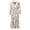 A1-White1180, variant on XIAOCHA Women's Summer Casual Maxi Dress Wrap V Neck Tiny Ditsy Floral Print Ruffle Swing Gown