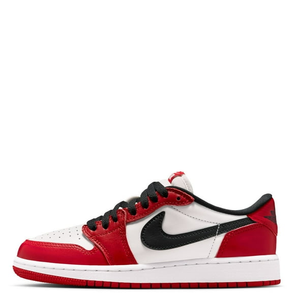 Big Kid's Jordan 1 Retro Low OG Varsity Red/Black-Summit White (HQ6999 600) - 6.5