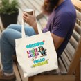 thumbnail image 4 of Back to School Bernese Mountain Dog Goodbye Kindergarten Hello 1st Grade Canvas Tote Bag Berner Lover Gifts Reusable Shopping Grocery Bag - 02011, 4 of 5