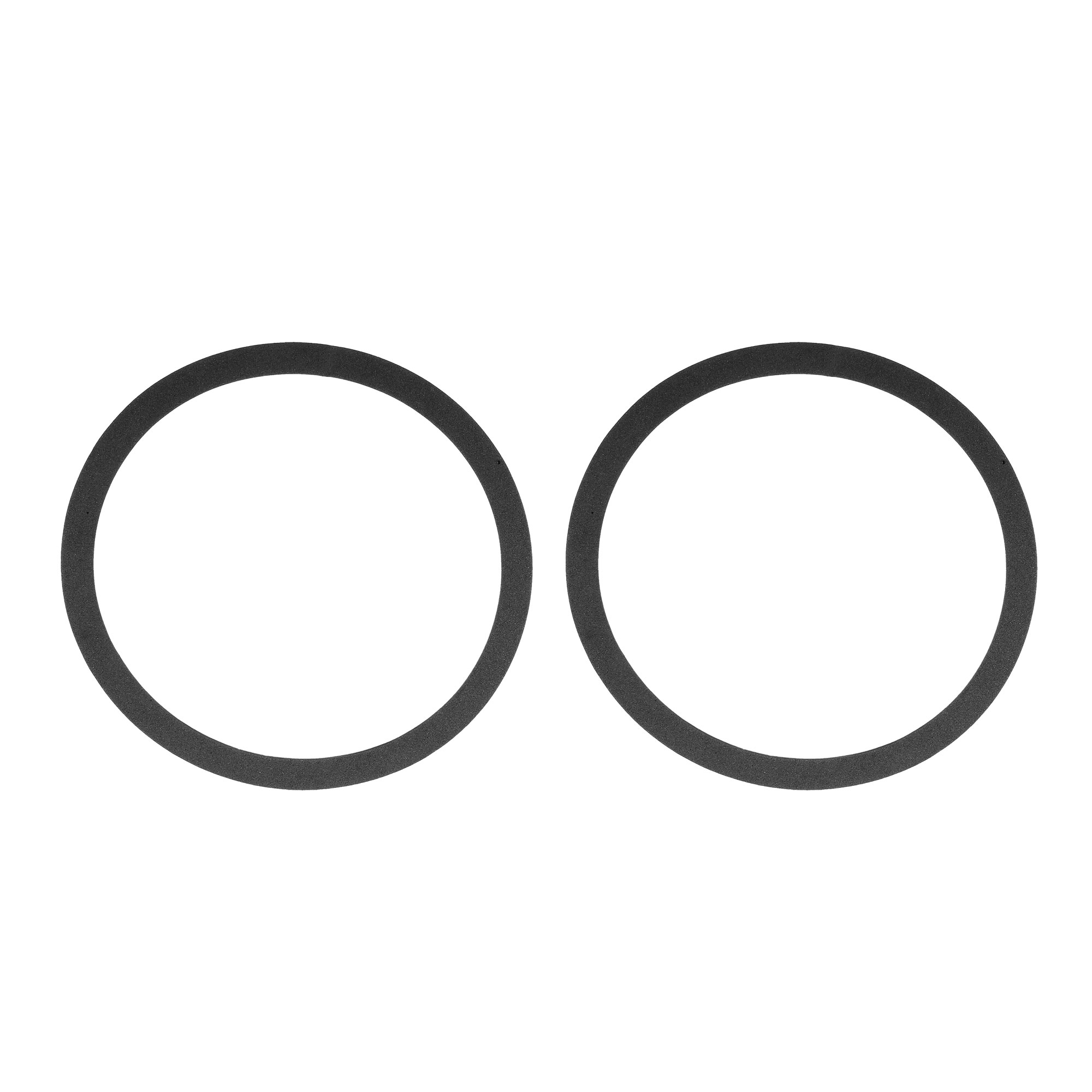 Black 6 Inch EVA Foam Audio Speaker Edge Surround Rings Replacement