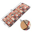 thumbnail image 3 of Dailycode Hallway Runner Rug 2x6 Non Slip Absorbent Soft Floor Mat for Home Kitchen Bedroom Entrance Cats Face, 3 of 7