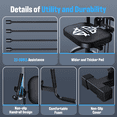 thumbnail image 4 of Fed Fitness Sportsroyals Power Tower Pull Up Bar Station, 450LBS Stable Pull Up Dip Station for Home Gym, 4 of 8