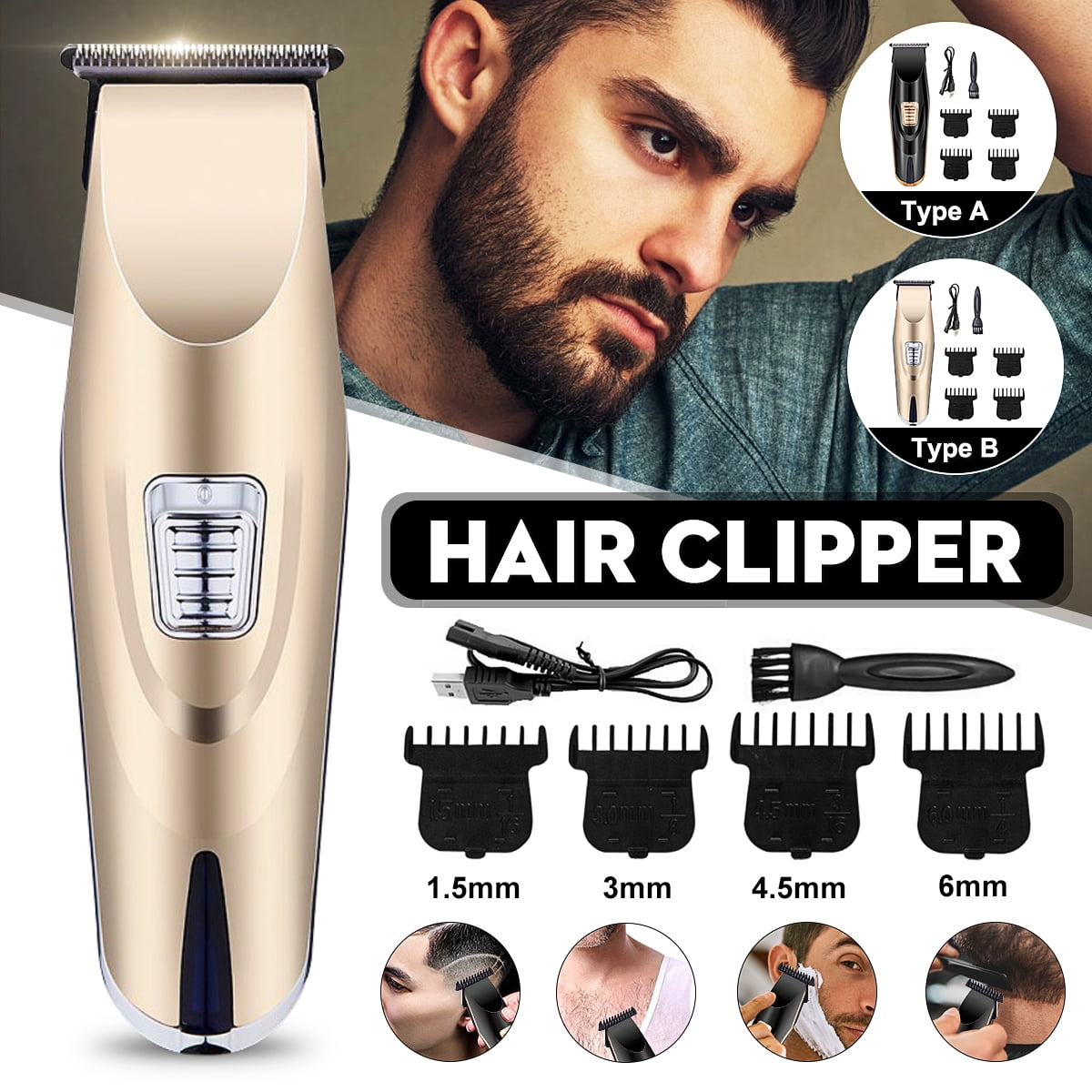 male hair clipper set