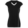 thumbnail image 3 of Augusta Sportswear Women's Blash Jersey 1218 - Black/White Size 2XL, 3 of 5