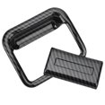 thumbnail image 3 of Glove Box Handle Cover Co-pilot Storage Box Handle Sticker Co-pilot Storage Box Handle Trim Car Interior Trim CoPilot Glovebox Handle Cover Trim Carbon Fiber Grain Fit For  Navara, 3 of 8