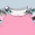 thumbnail image 4 of CAICJ98 Girls Rash Guard Swimsuit Kids Toddler 2-Piece Bathing Suit UPF 50+ Summer Beach Girls' Swimwear (Light Pink,3-4 Years), 4 of 7