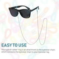 thumbnail image 6 of 50 Pcs Silicone Anti-slip Glasses Ring Eyeglasses Ear Hooks Eyeglass Accessories, 6 of 11