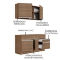 thumbnail image 4 of Cocina Integral 150cm Marrón Glamy MADESA 01, 4 of 5