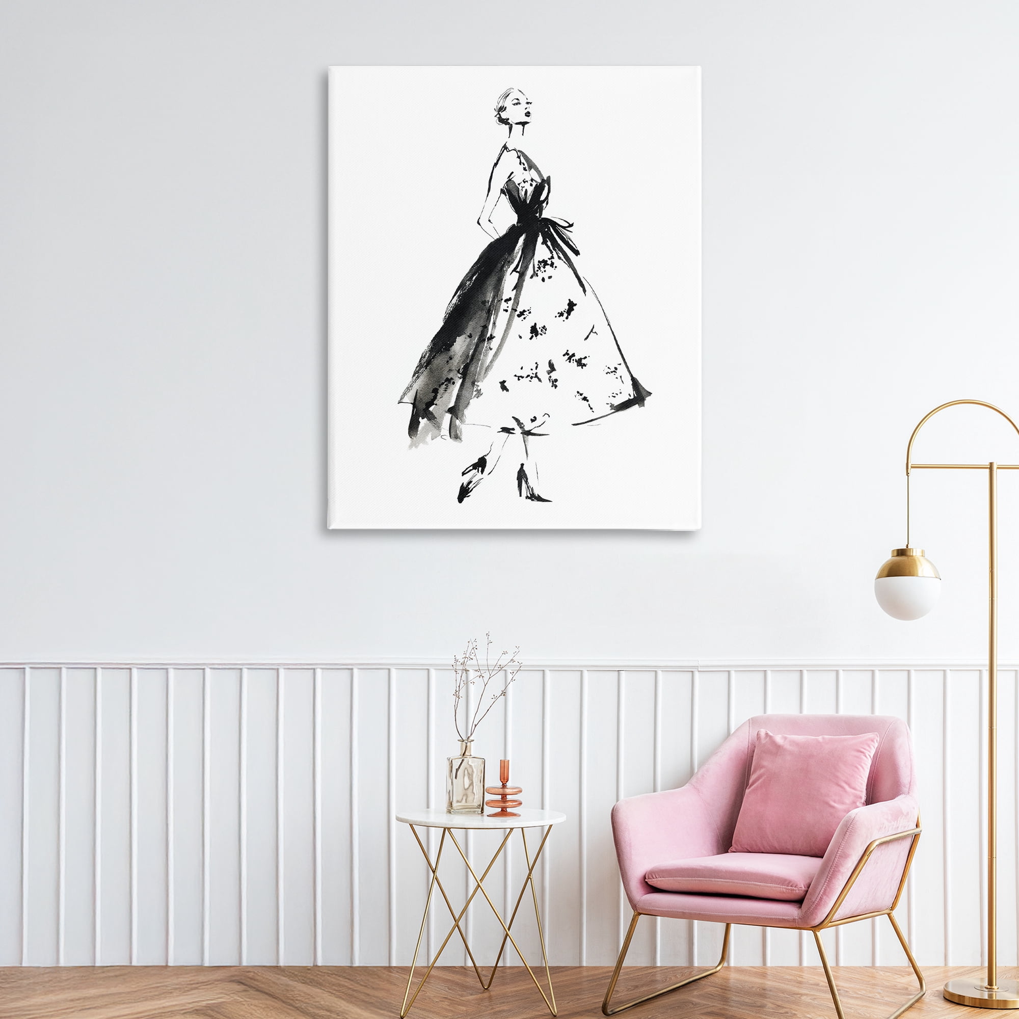 Stupell Industries Ethereal Couture Contour Canvas Wall Art, design by Svetlana Aleynikova
