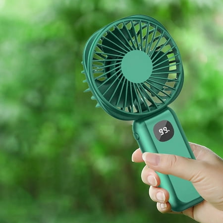 

Musatteng Solar Fans for Home Indoor Fan Usb Small Fan Mini Portable Rechargeable Digital Night Light Power Bank Handheld Small Fan Rechargeable Portable Small Fan