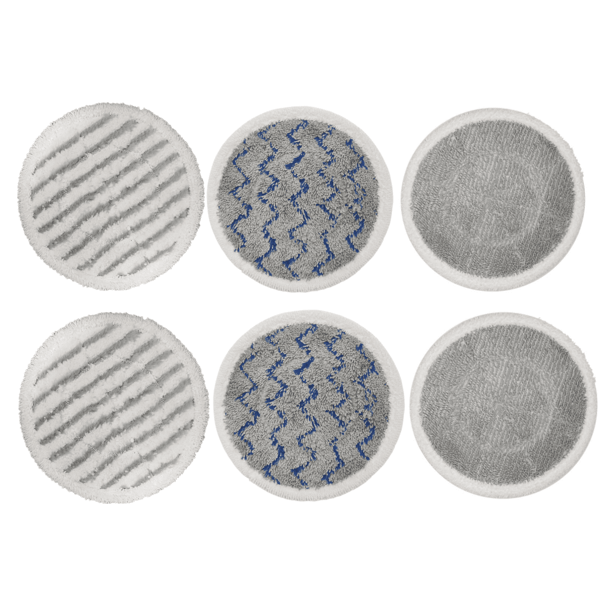 6 Packs Replacement Steam Mop Pads for Shark S7020 S7000 Steam & Scrub