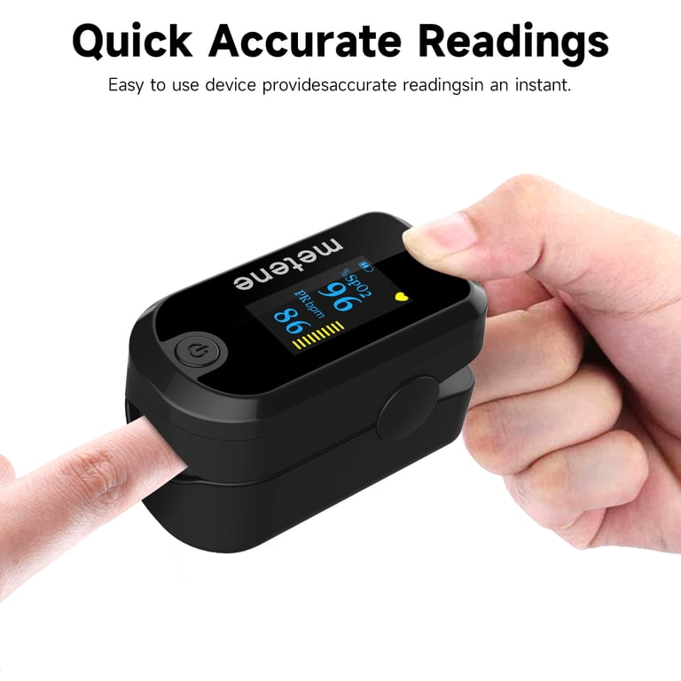 Metene Pulse Oximeter Fingertip with OLED Display, Model 20E photo 4
