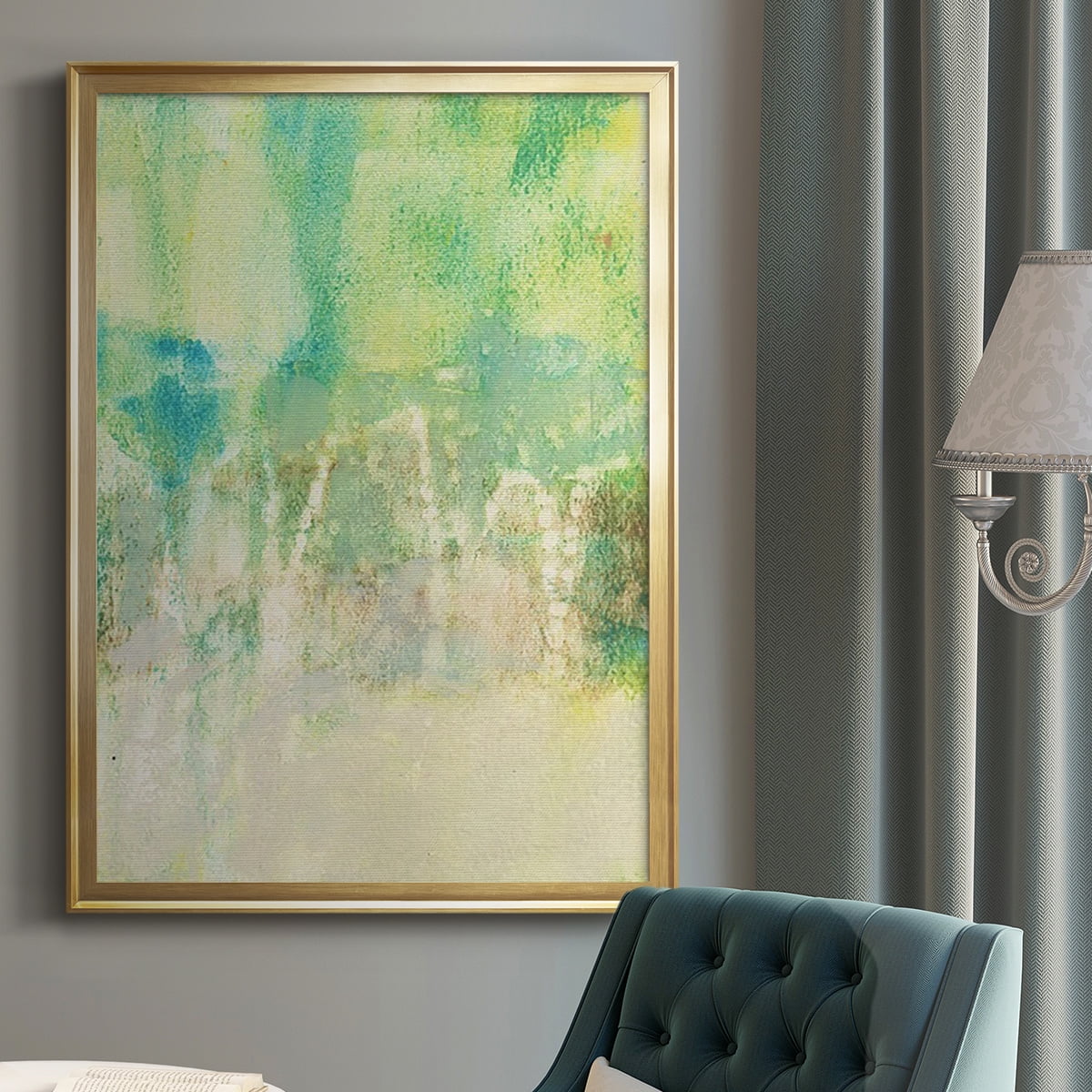 Serus II Premium Framed Print, in Gold, Black, or Silver - Ready to Hang