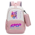 thumbnail image 2 of Two Piece Set with Backpack, School Backpack Unisex Shoulder Bag for School Travel, Durable Pencil Case Included, Functional Set for Students and Daily Use, 2 of 4