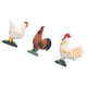 thumbnail image 5 of Emoshayoga Juego De 4 Figuras De Pollo De Granja Simuladas, Gallo, Gallina, Pollitos, Decoración, Figuras De Animales De Granja para Estatuas del Hogar, Figuras De Animales De Granja, Adorno Tallado, 5 of 14