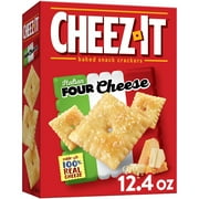 Cheez-It Italian Four Cheese Crackers, Baked Snack Crackers, 12.4 oz