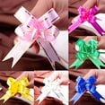 thumbnail image 4 of Toystoory 10pcs Belleza Organza Cinta Lazos Coche Boda Regalo Decoración Envolvente Kits de decoración para fiestas verde Toystoory JJ15892-04, 4 of 6