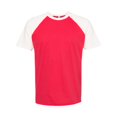 thumbnail image 4 of Next Level Unisex Raglan Short-Sleeve T-Shirt XS NATURAL/ RED, 4 of 4